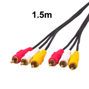 RCA AV Cable Length: 1.5m