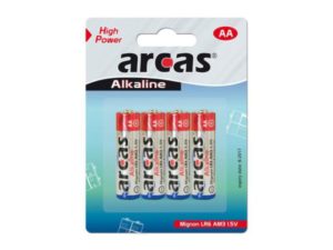 Battery Arcas Alkaline Mignon AA (4 Pcs.)