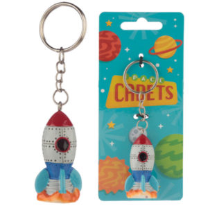 Collectable Space Rocket Keyring