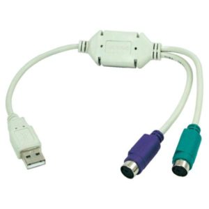 USB to 2 x PS / 2 Adapter