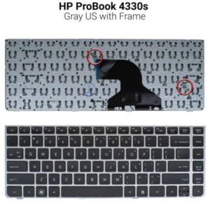 Πληκτρολόγιο HP ProBook 4330s US