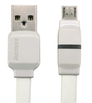 καλώδιο δεδομένων micro USB, Remax Breathe RC-029m, 1m, Λευκό, Μπλε - 14347