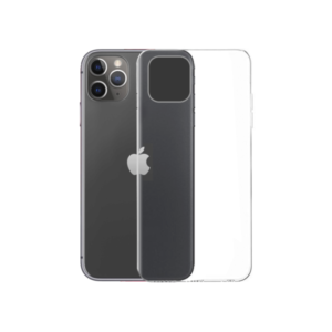 Silicone case No brand, For Apple iPhone 11 Pro Max, Slim, Transparent - 51700