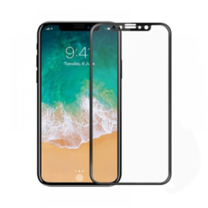 Tempered glass Mocoson, for iPhone XS Max, 3D, Full Glue, 0.3mm, Black - 52586