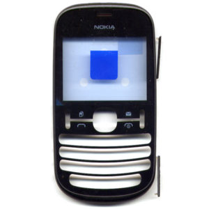 Προσοψη Για Nokia Asha 200 Μαυρη OR Εμπρος Μονο Με Τζαμι-Πλαστικες Ταπες Sim,Memory (0258867)