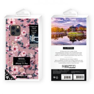 SO SEVEN PREMIUM SEOUL PINK HIBISCUS IPHONE 11 PRO backcover