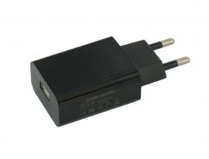 USB AC Charger Black with 2 Amp Output