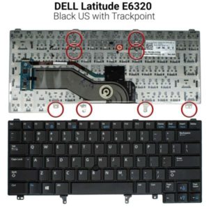 Πληκτρολόγιο Dell Latitude E6320 With Trackpoint