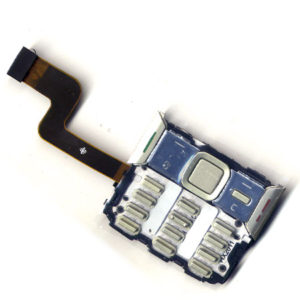 Πλακετα Πληκτρολογιου Για Nokia N82 Με Πληκτρολογιο Ασημι UI Cover Assy Με Μικροφωνο OEM