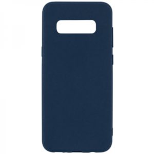 SENSO SOFT TOUCH SAMSUNG S10 PLUS blue backcover