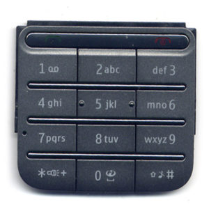 Πληκτρολογιο Για Nokia C3-01 OEM Σκουρο Γκρι