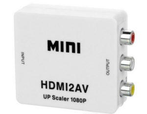 Converter, No brand, HDMI to AV (3RCA), White - 18301