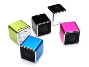Portable Mini Speaker (Silver)