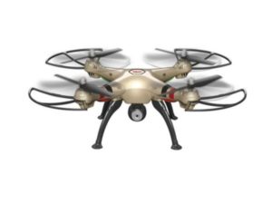 Quad-Copter SYMA X8HC 2.4G 4-Channel with Gyro + Camera (Gold)