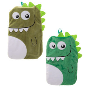 Cute Plush Dinosaur Design 1 Litre Hot Water Bottle and Cover