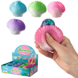 Fun Kids Squeezy Mermaid Clam Shell