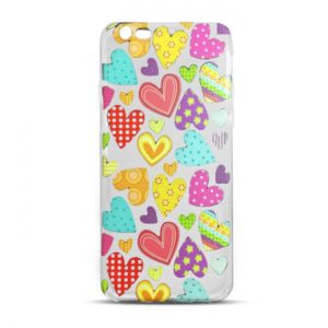 SPD TPU COLORFUL HEARTS SAMSUNG S5 backcover
