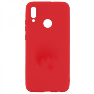 SENSO SOFT TOUCH XIAOMI REDMI NOTE 7 red backcover