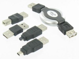 5-piece USB Connector Set