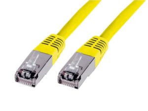 Digitus network cable Patch Cable CAT 5e F-UTP DK-1521-005/Y (0.5m yellow)
