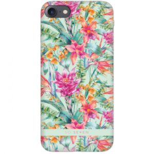 SO SEVEN TROPICAL IPHONE 6 6S 7 8 blue backcover