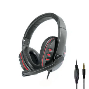 Headphones Oakorn P30, For PC, Microphone, 3.5mm, Black - 20532