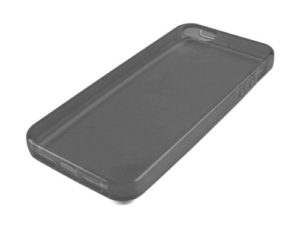 Reekin case for iPhone 5/5S - Glossy IC-006 (black-transparent)