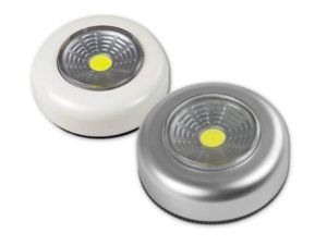Arcas COB Push Light (50 Lumens) Weiss/Silber