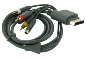S-Video + RCA AV Cable for Xbox 360 1.8m