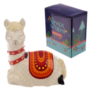 Collectable Ceramic Alpaca Shaped Money Box