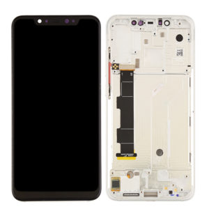 Οθονη Για Xiaomi Mi 8 Με Τζαμι Ασπρο και Frame Grade A
