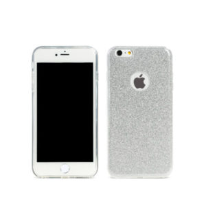 Προστατευτικό για το iPhone 6 / 6S Plus, Remax Glitter, TPU, λεπτός, αργυρός - 51430