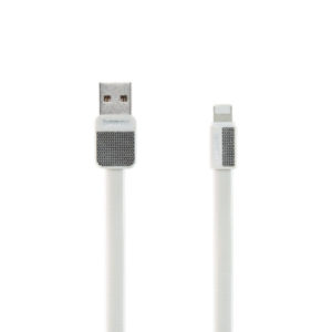 Data cable, iPhone 5/6/7 Lightning, Remax Platinum RC-044i. 1.0m, White - 14421
