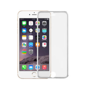 Glass protector No brand Tempered Glass for iPhone 6 Plus, 0.3mm, With metal strip, Silver - 52204
