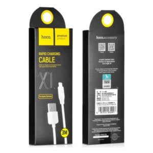 HOCO USB TO LIGHTNING DATA CABLE 1m white