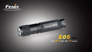Fenix E05 LED Flashlight Black