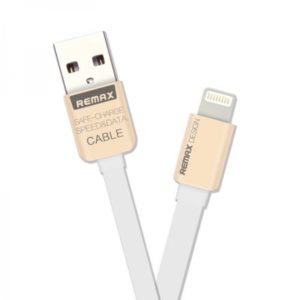 Data cable, iPhone 5/6/7 Lightning, Remax KingKong, 1.0m, White - 14428