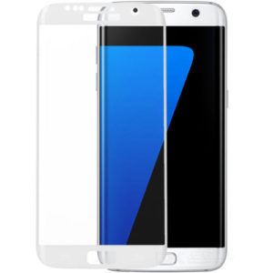 LCD προστάτης σιλικόνης για το κινητό No brand για Samsung S7, σιλικόνη, Λευκό - 52177