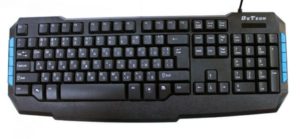 Multimedia Keyboard DeTech KB337M USB, Black - 6041