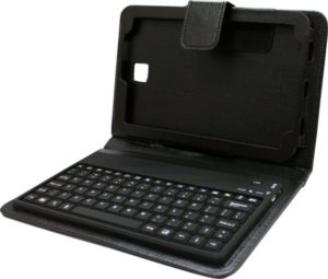 Θήκη με πληκτρολόγιο bluetooth για Samsung Tab 3 8 Εντοπισμός, No brand μαύρο - 14700