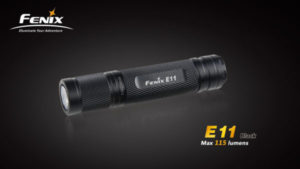 Fenix E11 XP-Ε LED Flashlight Black