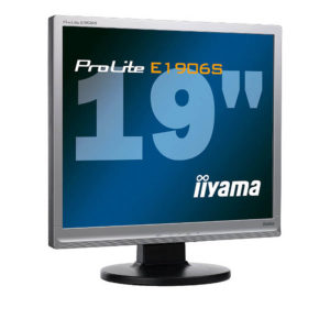 Used Monitor E1906S TFT/Iiyama/19/1280x1024/Silver/w/Speakers/VGA&DVI-D ( 66776 )