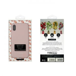 SO SEVEN SMOOTHIE IPHONE X XS pink backcover
