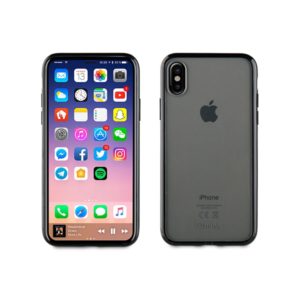MUVIT CRYSTAL BUMPER IPHONE X XS black backcover