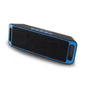Ηχείο Bluetooth 6W Hands-Free & w/FM Radio Μαύρο/Μπλε EP126KB ( 14810 )