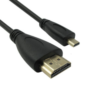 Cable DeTech HDMI - HDMI Micro, 1,5m, HQ -18079