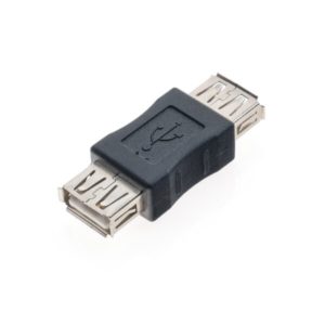 USB 2.0 Adapter A Female - A Female Black