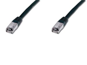 Digitus flat cable Patch Cable CAT 5e F-UTP DK-1521-005/BL (0.5m black)