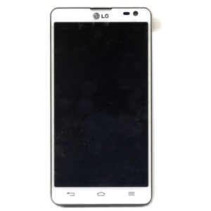 Οθονη Για LG D605 Optimus L9 II Με Τζαμι Ασπρο Και Frame OR