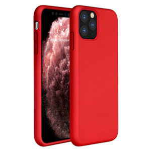 Θηκη Liquid Silicone για Apple iPhone 11 Pro Κοκκινη